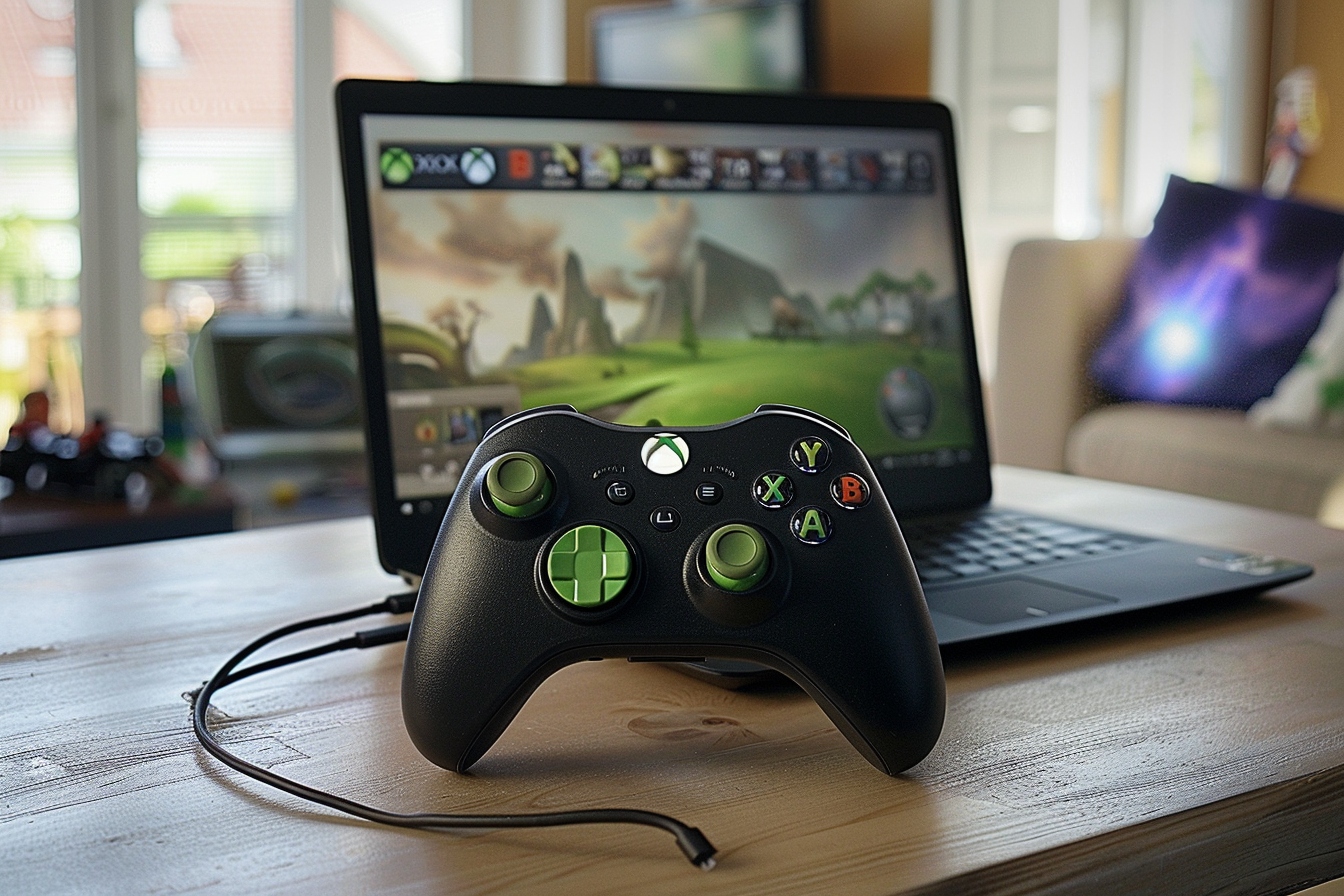 Connexion simplifiée : brancher facilement votre manette xbox 360